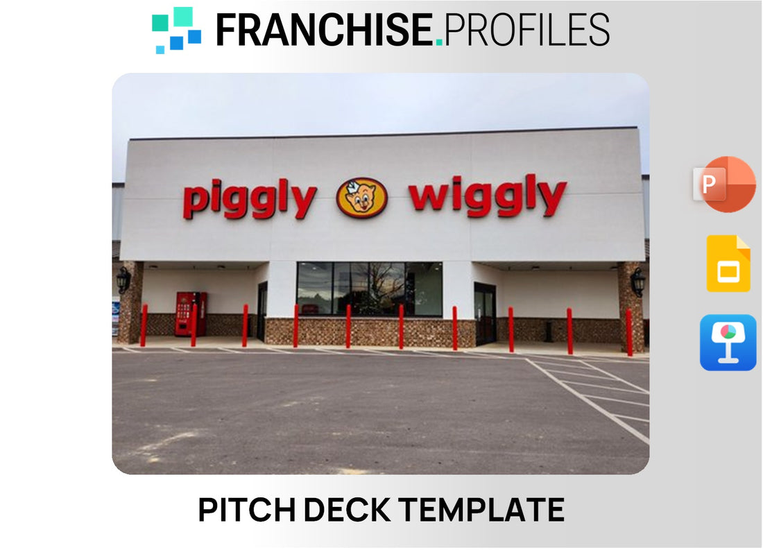 Piggly Wiggly Franchise Pitch Deck Template