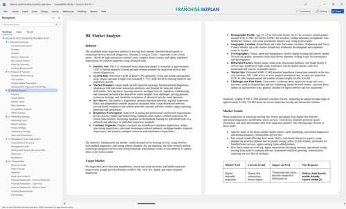 pillar to post franchise business plan 3
