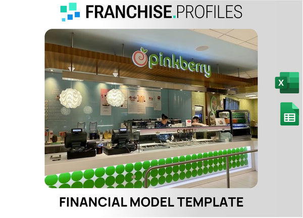 Pinkberry Franchise Financial Model Template
