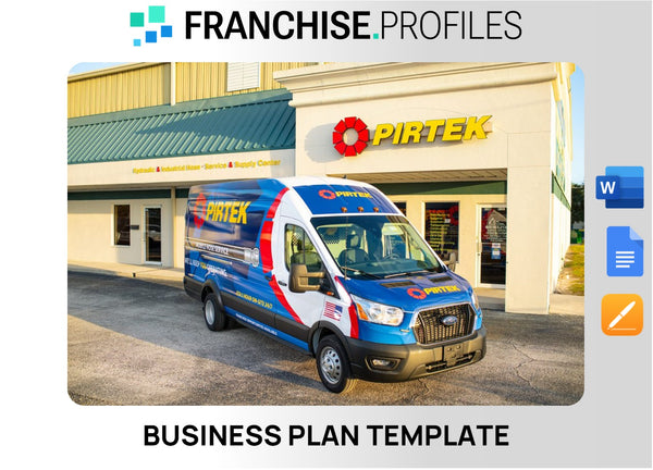 Pirtek Franchise Business Plan Template