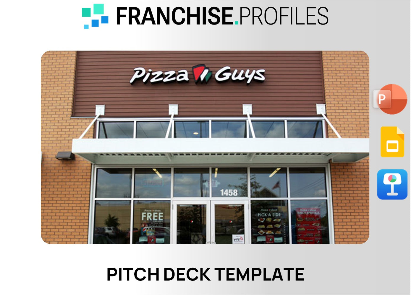 Pizza Guys Franchise Pitch Deck Template