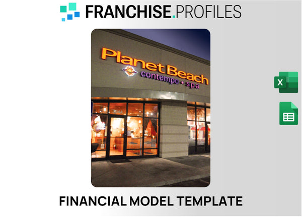 Planet Beach Franchise Financial Model Template