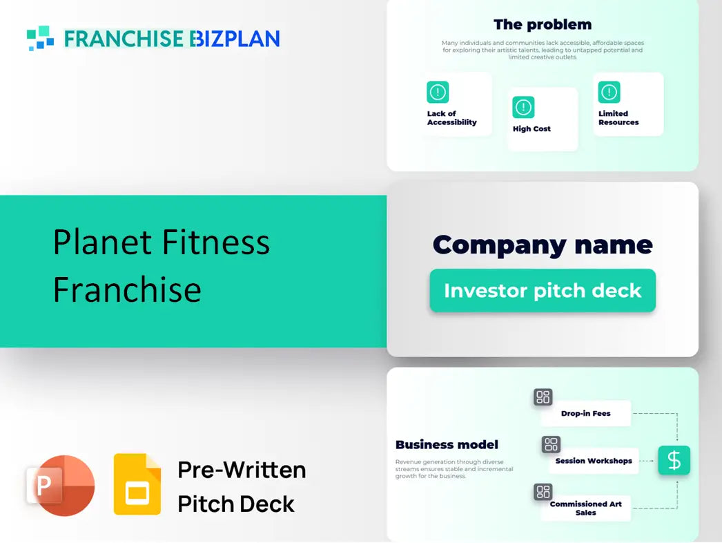 Planet Fitness Franchise Investment Pitch Deck 2026