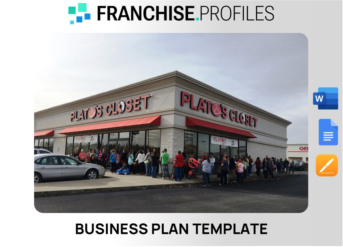 Plato's Closet Franchise Business Plan Template