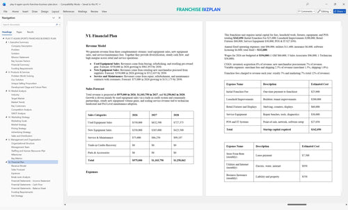 play it again sports franchise business plan 6