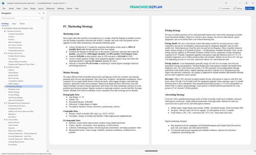 poolwerx franchise business plan 4