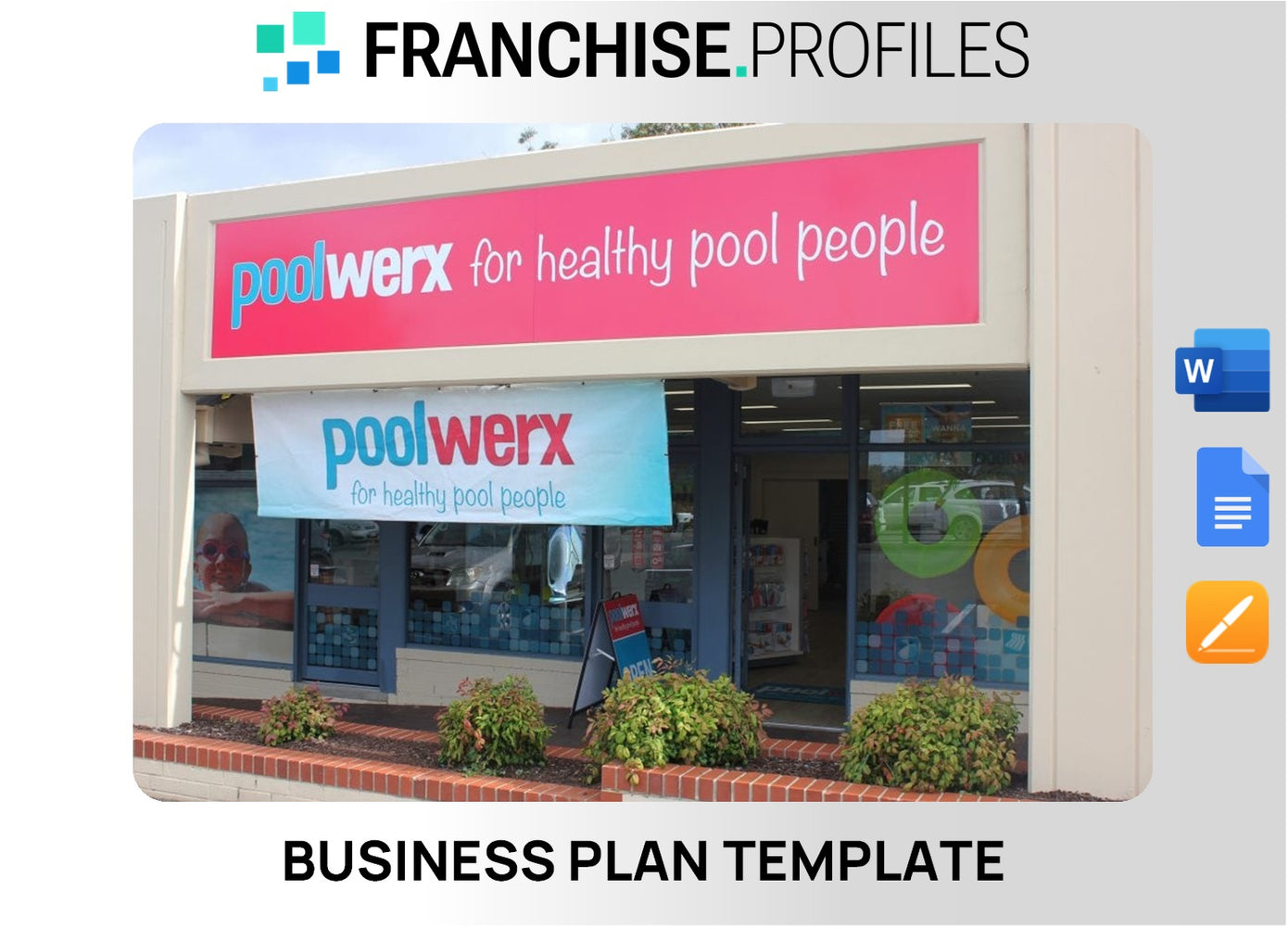 Poolwerx Franchise Business Plan Template