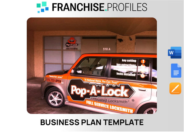 Pop-A-Lock Franchise Business Plan Template