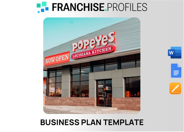 Popeyes Louisiana Kitchen Franchise Business Plan Template