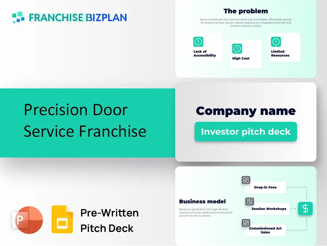 Precision Door Service Franchise Investment Pitch Deck 2026
