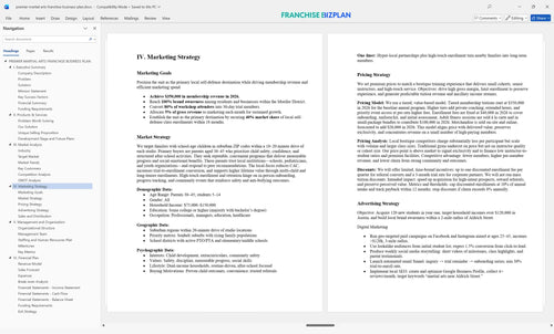 premier martial arts franchise business plan 4