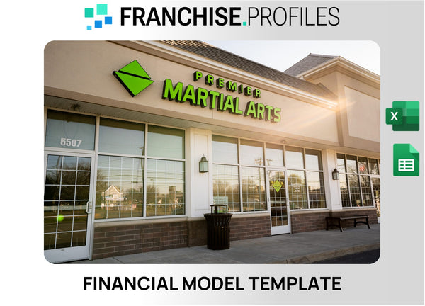 Premier Martial Arts Franchise Financial Model Template