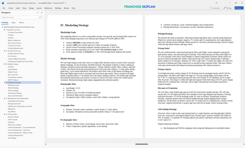 pretzelmaker franchise business plan 4