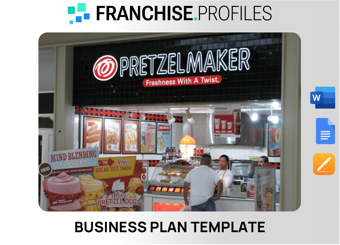 Pretzelmaker Franchise Business Plan Template