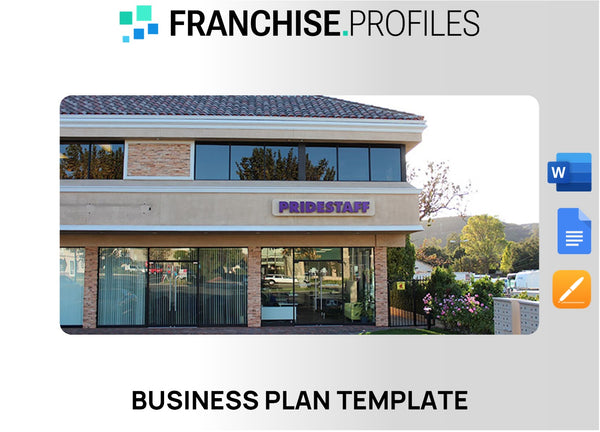 PrideStaff Franchise Business Plan Template