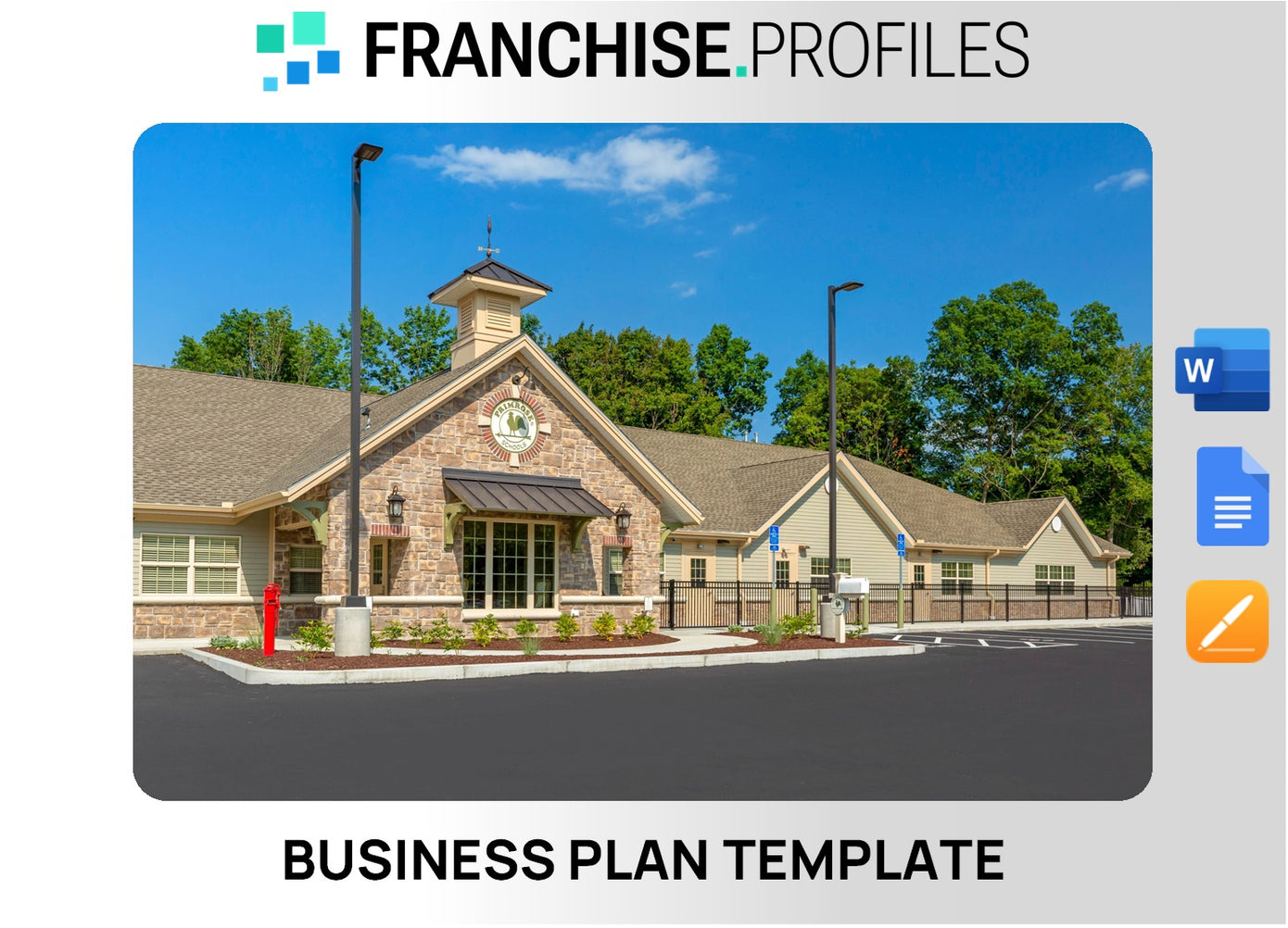 Primrose School Franchise Business Plan Template