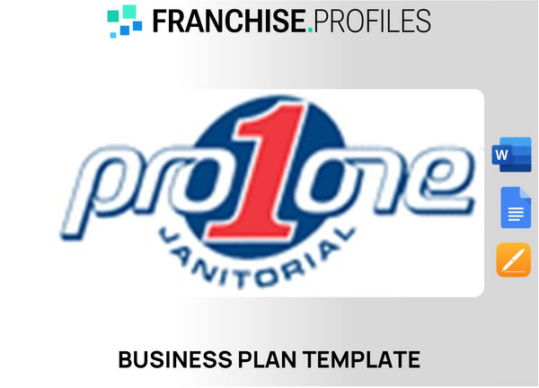 Pro One Janitorial Franchise Business Plan Template