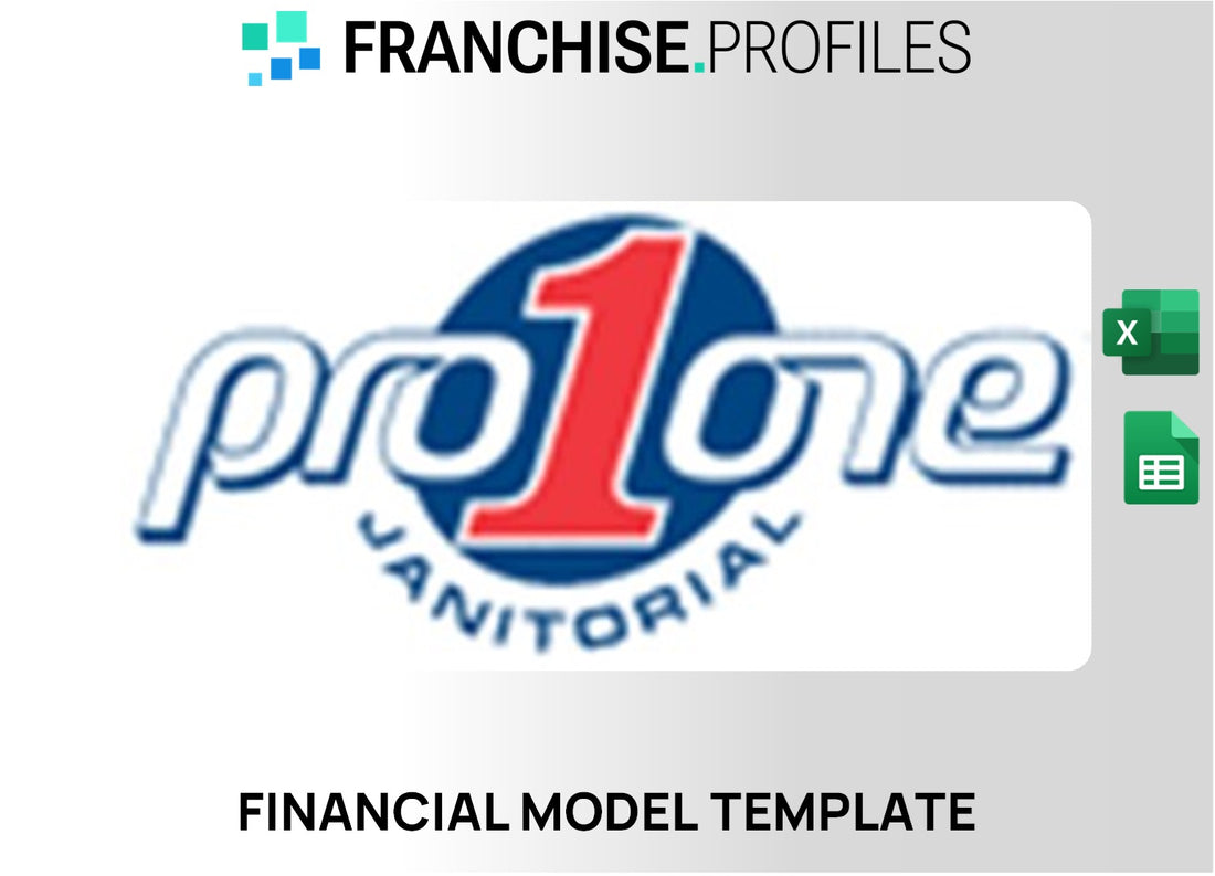 Pro One Janitorial Franchise Financial Model Template