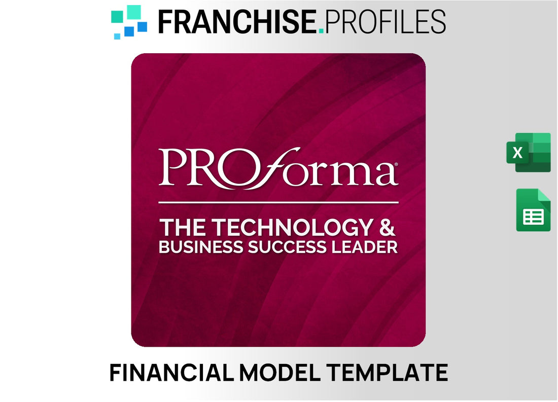 Proforma Franchise Financial Model Template