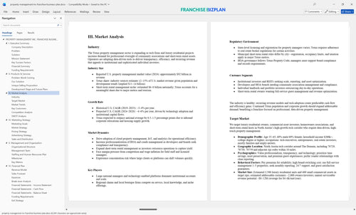 property management inc franchise business plan 3