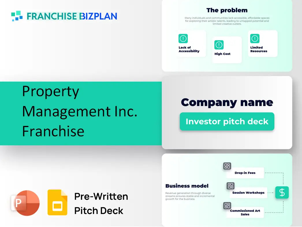 Property Management Inc. Franchise Investment Pitch Deck 2026