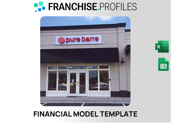 Pure Barre Franchise Financial Model Template