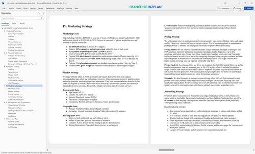 qc kinetix franchise business plan 4