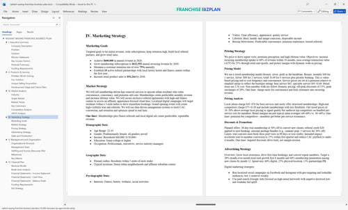 radiant waxing franchise business plan 4