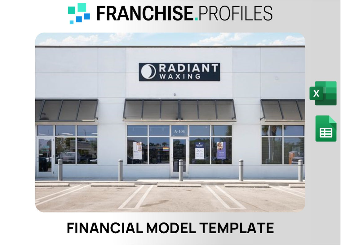 Radiant Waxing Franchise Financial Model Template