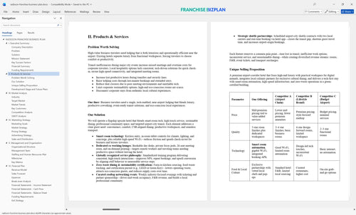 radisson franchise business plan 2