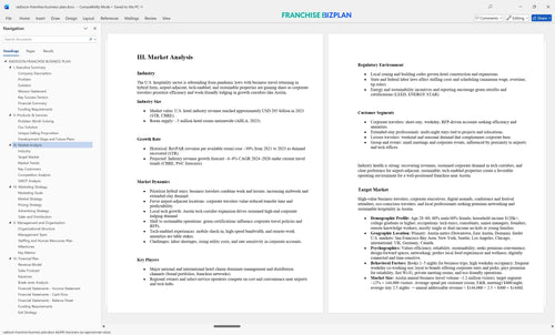 radisson franchise business plan 3