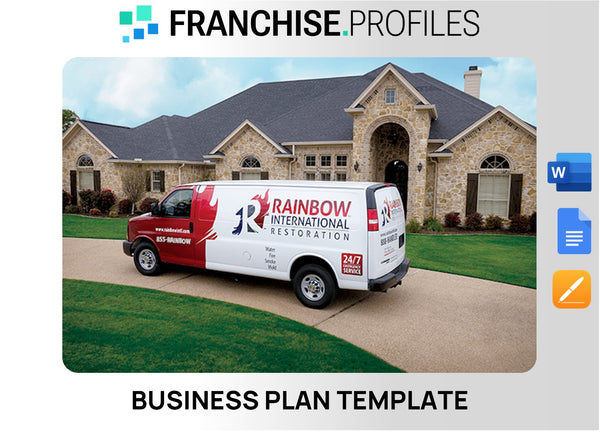 Rainbow International Franchise Business Plan Template