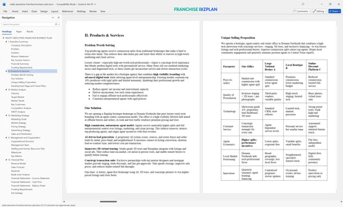 realty executives franchise business plan 2