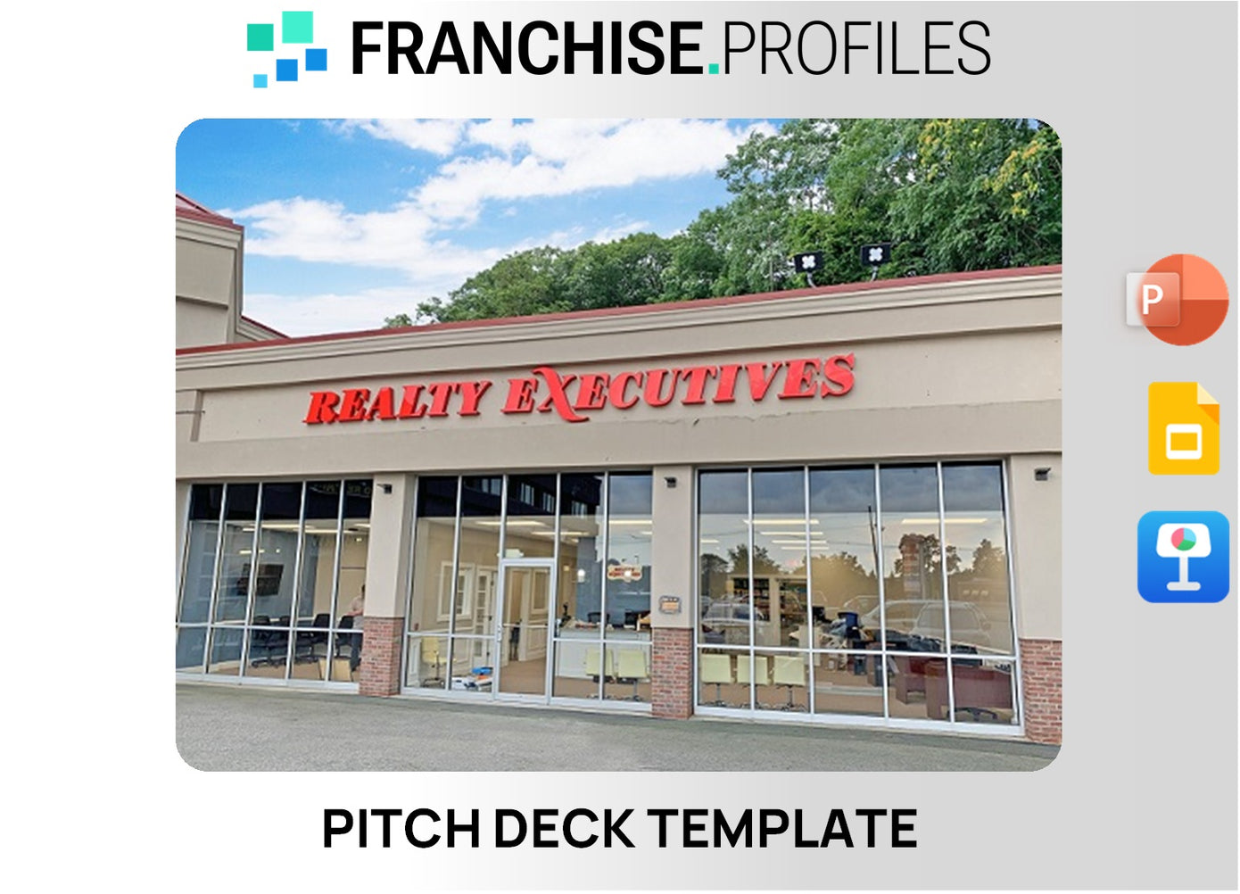 Realty Executives Franchise Pitch Deck Template