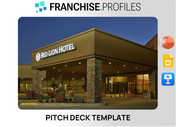 Red Lion Hotel Franchise Pitch Deck Template