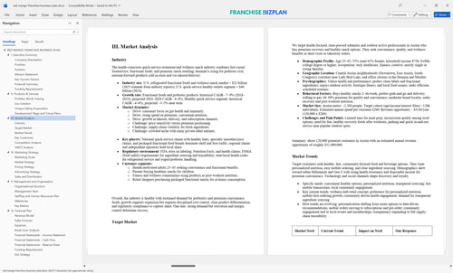 red mango franchise business plan 3