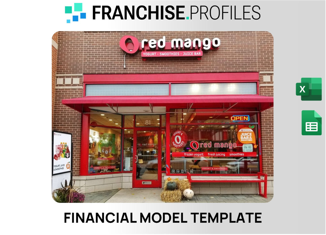 Red Mango Franchise Financial Model Template
