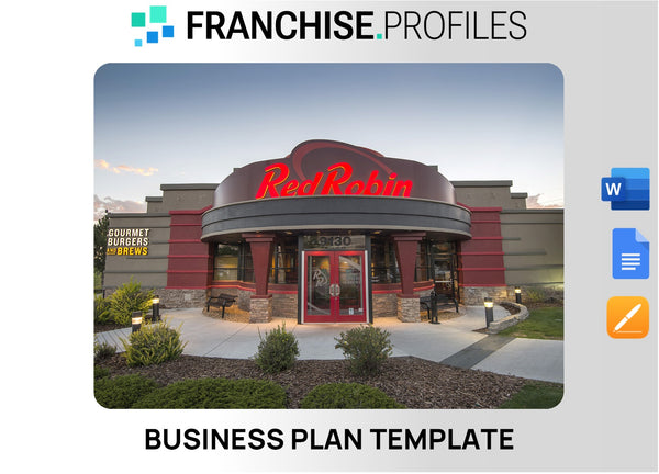 Red Robin Gourmet Burgers and Brews Franchise Business Plan Template