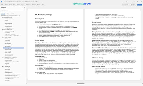 red roof inn franchise business plan 4