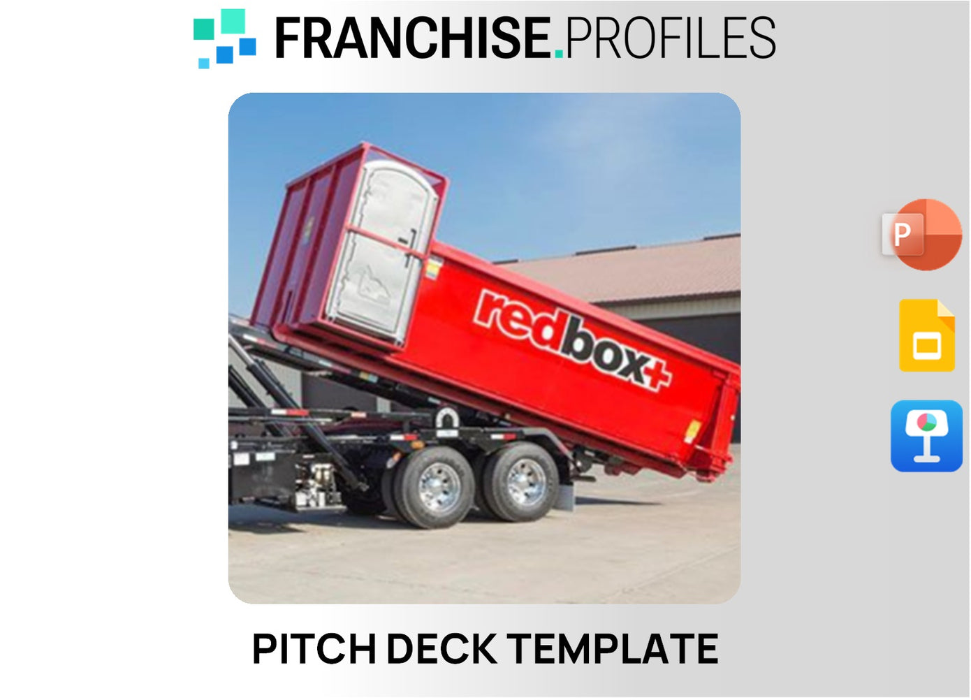 redbox+ Franchise Pitch Deck Template
