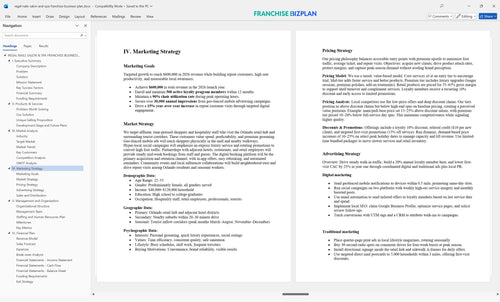 regal nails salon and spa franchise business plan 4