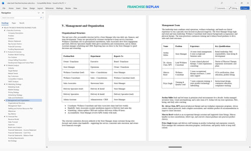 relax back franchise business plan 5