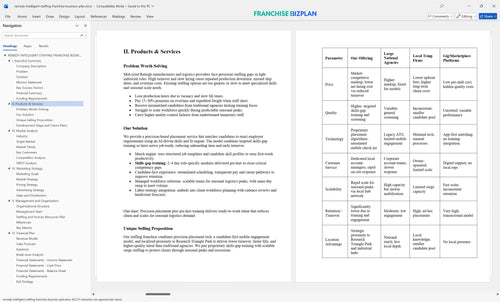 remedy intelligent staffing franchise business plan 2