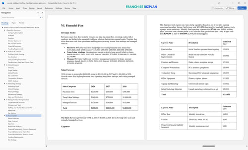 remedy intelligent staffing franchise business plan 6