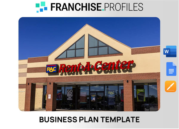 Rent-A-Center Franchise Business Plan Template