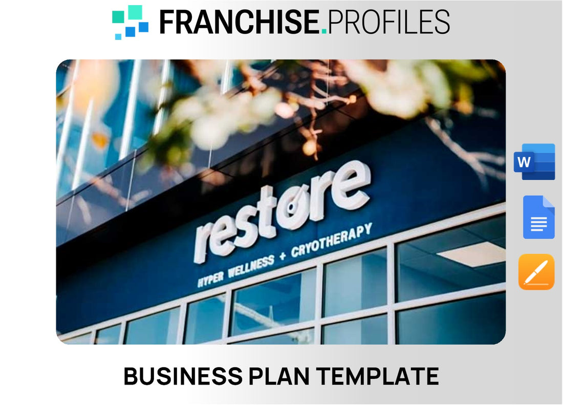 Restore Franchise Business Plan Template