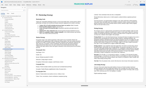 right at home franchise business plan 4