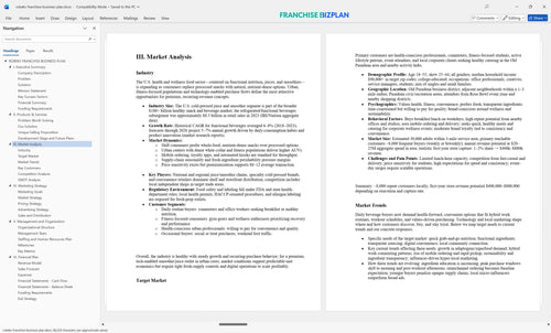 robeks franchise business plan 3