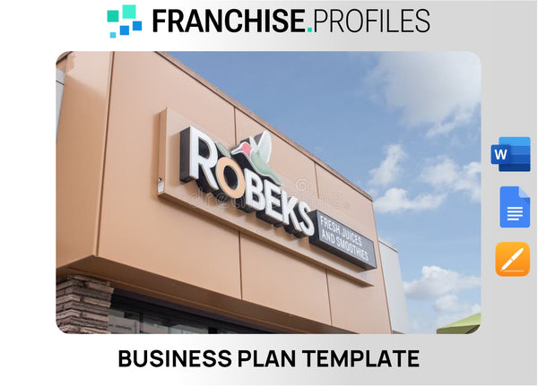 Robeks Franchise Business Plan Template