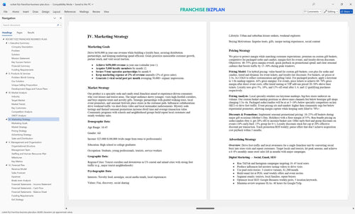 rocket fizz franchise business plan 4